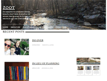 Tablet Screenshot of misszoot.com